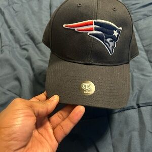 Black Cap with Embroidered Logo